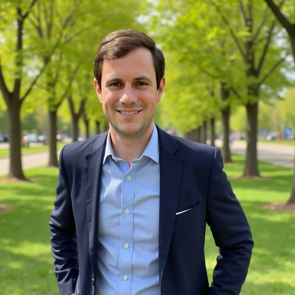 Dr Michael Rowe outdoors